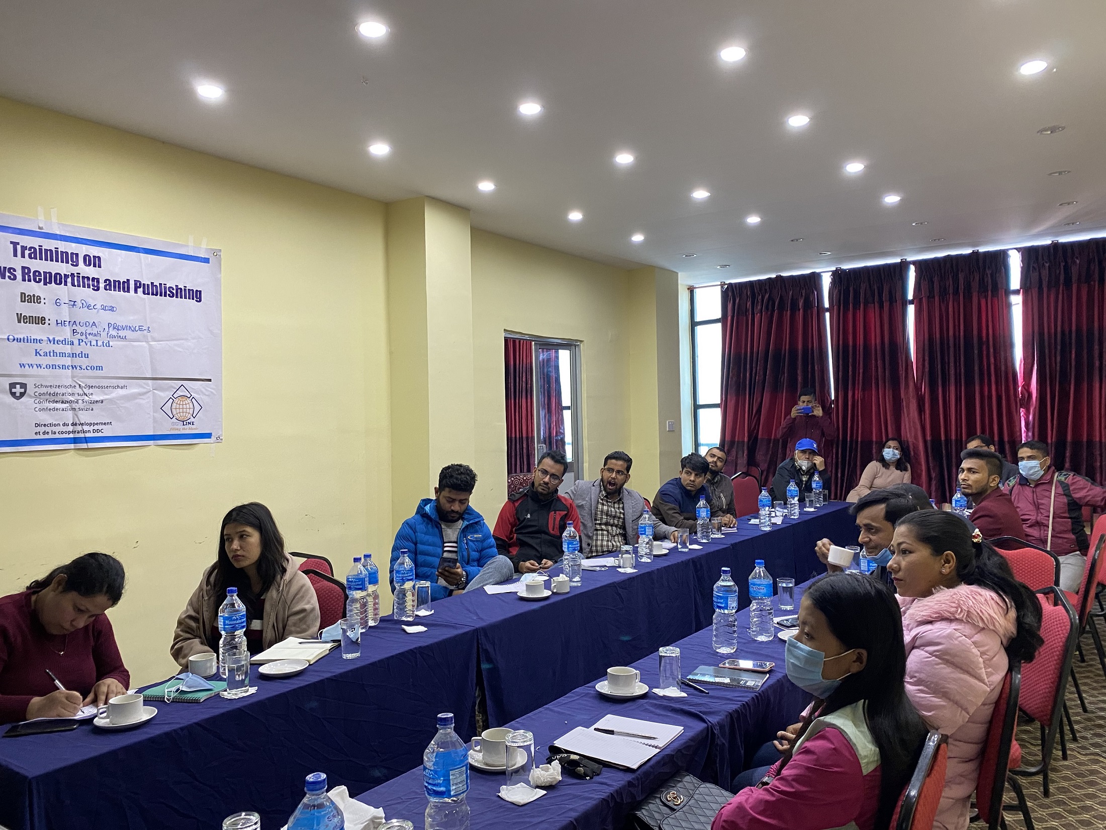 Pandemic News Reporting and Publishing Training at Hetauda Makawanpur