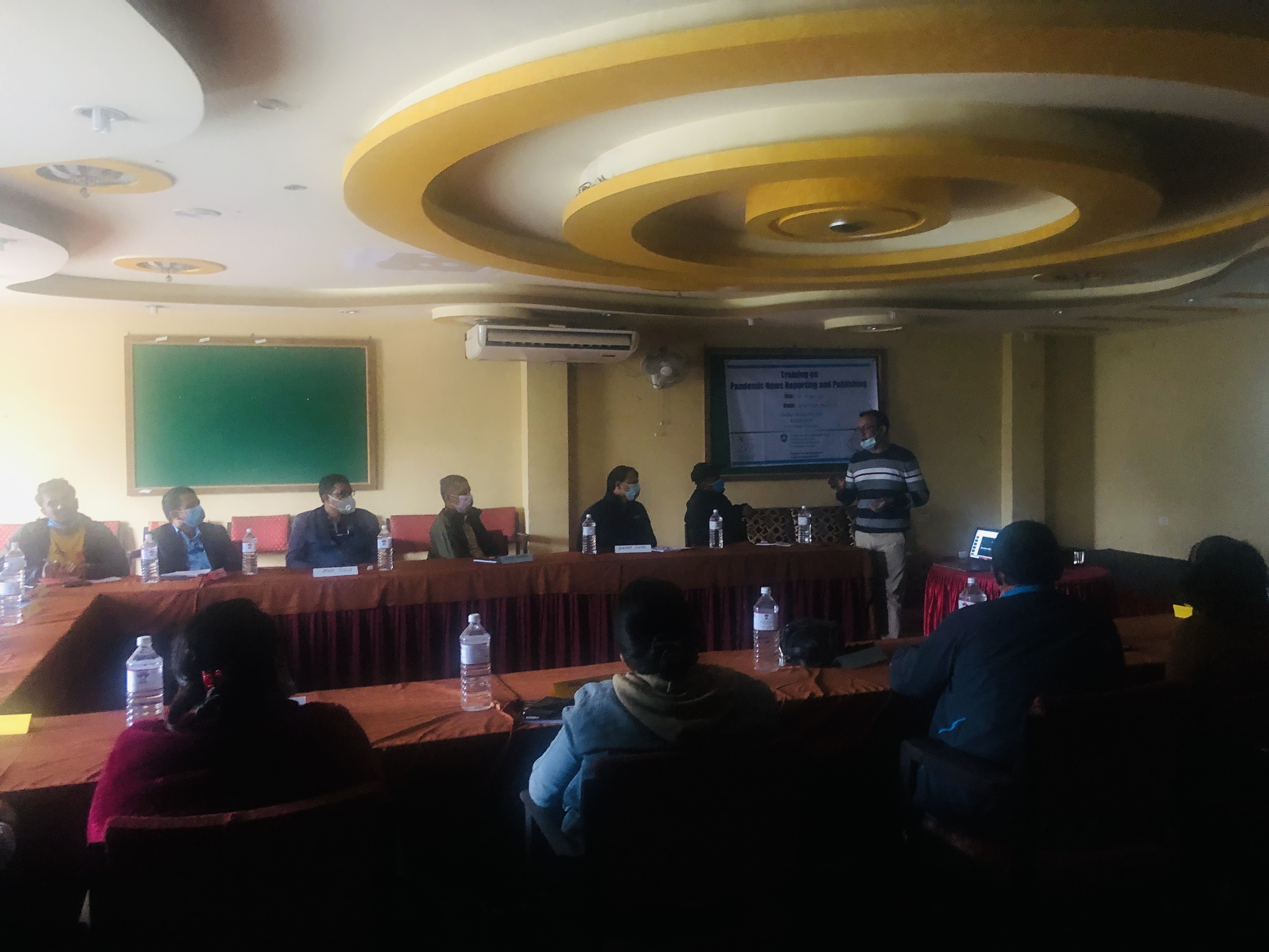 Training on Pandemic News Reporting and Publishing at Biratnagar Morong